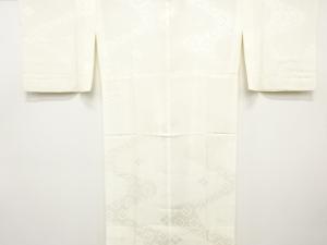 花亀甲模様織り出し　単衣長襦袢